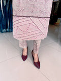 WOOLEN EMBROIDERED SUIT