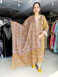 COTTON KALAMKARI PRINT PAKISTANI STYLE SUIT