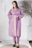 LILAC WOOLEN EMBROIDERED SUIT