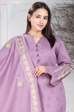 LILAC WOOLEN EMBROIDERED SUIT