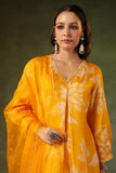 SUNLIGHT YELLOW SILK SUIT