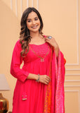 RANI PINK SILK SHARARA SUIT