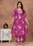 FALSA COLOUR COTTON PRINTED SUIT