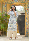 BLUE PRINTED ONLY KURTA