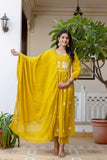 SUN SHINE YELLOW EMBROIDERED PREMIUM QUALITY SUIT