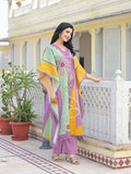 COTTON EMBROIDERED SUPER TRENDY KAAFTAN