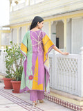 COTTON EMBROIDERED SUPER TRENDY KAAFTAN