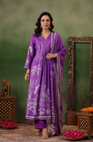 GRAPE MUSLIN SUIT SET