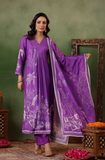 GRAPE MUSLIN SUIT SET