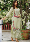 Green Cotton designer suit