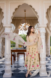 Blossom Flora Mul Chanderi Suit Set