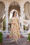 Blossom Flora Mul Chanderi Suit Set