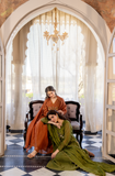 Forest Gleam Mul Chanderi Suit Set