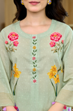 Mint Blossom Suit Set