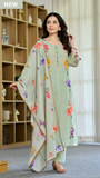 Mint Blossom Suit Set