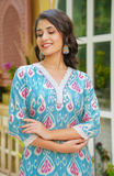 Sky Blue Muslin Set
