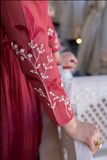 Ruby Bloom Chanderi Suit Set