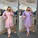 Lavender Designer Co-ord Set